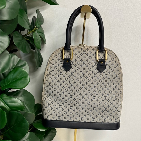 JR10264 Louis Vuitton Mini Lin Alma Haut Handbag - Picture 9 of 12